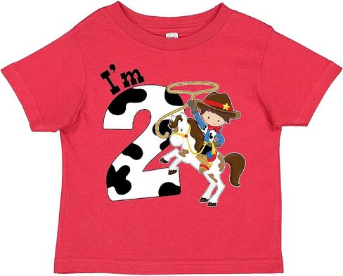 inktastic أنا قميص عيد ميلاد اثنين من cowboy in Kuwait