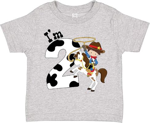 inktastic أنا قميص عيد ميلاد اثنين من cowboy in Kuwait