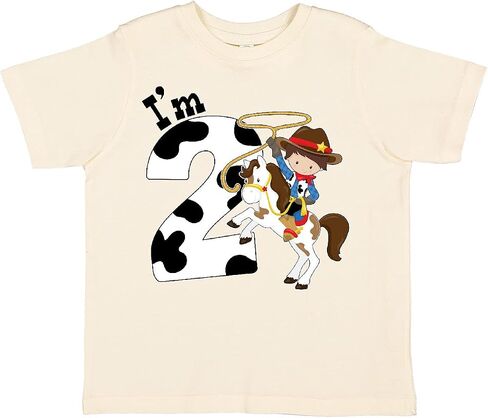 inktastic أنا قميص عيد ميلاد اثنين من cowboy in Kuwait