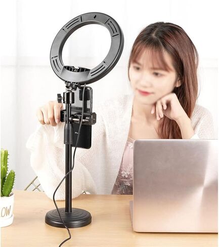 Mobile Phone Live Broadcast Bracket Fill Light Equipment a Full Set of Selfie Beauty Anchor Special Photo Artifact(E) in Kuwait