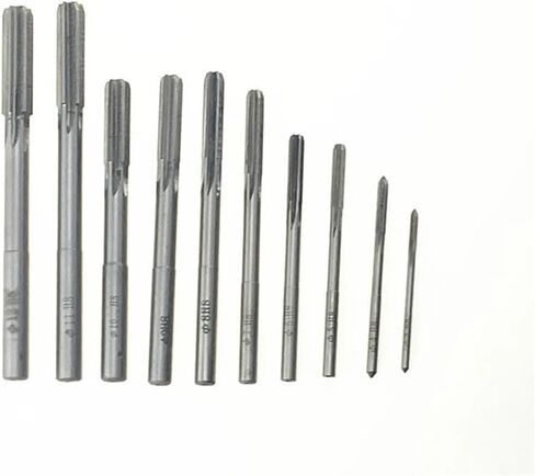 10pcs الكوبالت HSS H8 مستقيمة طحن عرقلة مجموعة أدوات قطع آلة القطع 3/4/5/6/7/9/9/10/11/12 مم in Saudi Arabia