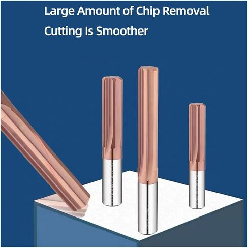 1-15 مم آلة كربيد reamer مستقيم الأخدود شانك H7 أدوات دوارة الحفر Deburring 4/6 Flutes CNC CNC الخناق (14x100mm H7) in Saudi Arabia