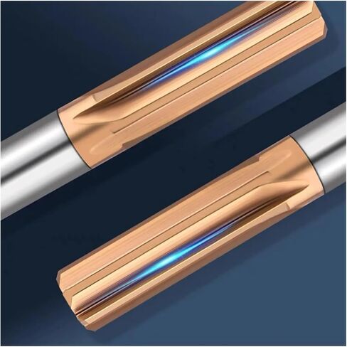 1-15 مم آلة كربيد reamer مستقيم الأخدود شانك H7 أدوات دوارة الحفر Deburring 4/6 Flutes CNC CNC الخناق (14x100mm H7) in Saudi Arabia