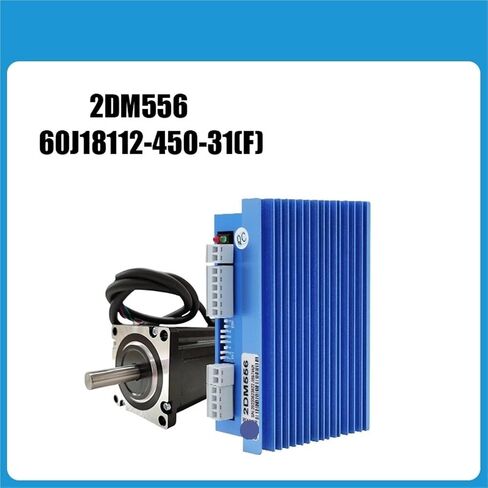 1pcs Open Loop Stepper Motor Kit 4N.m 566oz-in Stepping Motor and Driver Step Motor Units for Computerized Numerical Control Laser Tube Cutter(2DM556) in Kuwait