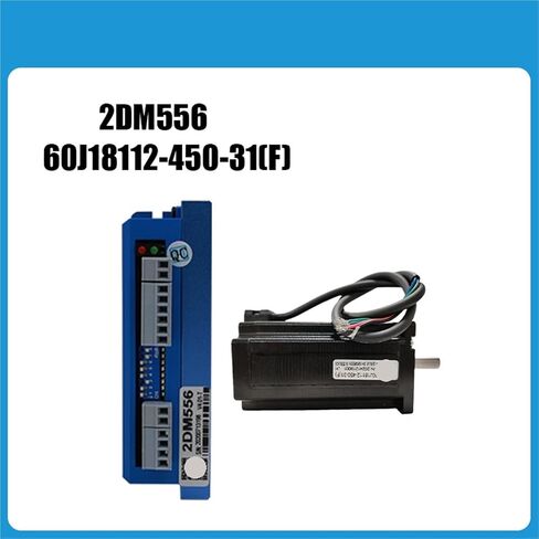 1pcs Open Loop Stepper Motor Kit 4N.m 566oz-in Stepping Motor and Driver Step Motor Units for Computerized Numerical Control Laser Tube Cutter(2DM556) in Kuwait