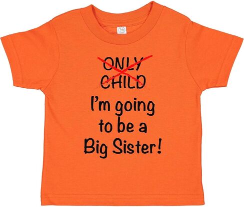 inktastic I'm Going to Be a Big Sister Toddler T-Shirt in Saudi Arabia