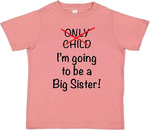 inktastic I'm Going to Be a Big Sister Toddler T-Shirt in Saudi Arabia