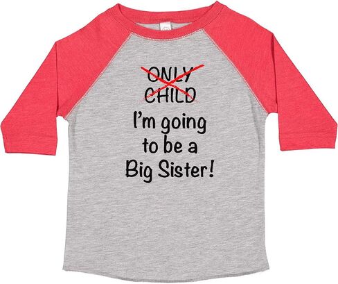 inktastic I'm Going to Be a Big Sister Toddler T-Shirt in Saudi Arabia