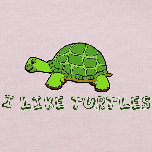 CafePress I Like Turtles Toddler T Shirt Cute Toddler Graphic Tee, 100% Cotton in Saudi Arabia