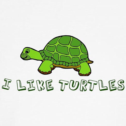 CafePress I Like Turtles Toddler T Shirt Cute Toddler Graphic Tee, 100% Cotton in Saudi Arabia