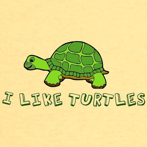 CafePress I Like Turtles Toddler T Shirt Cute Toddler Graphic Tee, 100% Cotton in Saudi Arabia