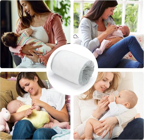 وسادة الذراع في Kakiblin Baby Feeding Arm ، وذراع التمريض الرضاعة الطبيعية الدعم لأمي ورضع الأطفال حديثي الولادة ، ومستحضرات التمريض المحمولة والقابلة للغسل ، ووسائد السفر للمولود الجديد (الرمادي) in Kuwait