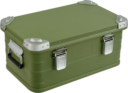 Eylar Crossover Aluminum Overland Storage, Trunk, Metal Cargo Case, Storage Box (95L Large, Tan) in Saudi Arabia