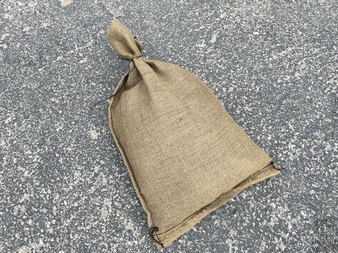 Sandbaggy Treated Burlap Sandbags - 14-inch x 26-inch (50 lb Capacity) - Military Grade, 100% Biodegradable - Food Storage, Flood Barriers, Erosion Control (20, 14" x 26") in Saudi Arabia