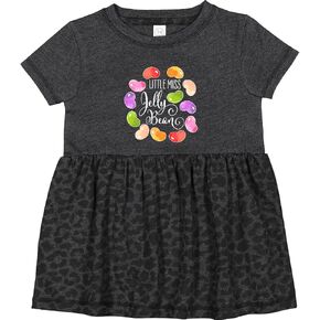 inktastic Little Miss Jelly Bean Infant Dress