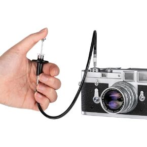 Camera Mechanical Shutter Cable Long Exposure Night B Door Lock for Fujifilm Nikon Leica Hasselblad Rolleiflex (70cm)