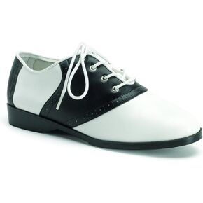 Saddle-50 Adult Costume Shoes - Size 7