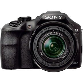 SONY ALPHA 3000 KIT 18-55 MM SCHWARZ ILCE-3000K Camera