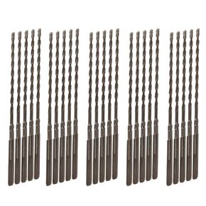 25PC, 5/32" x 7", SDS Plus Hex Rotary Hammer Drill Bits