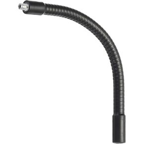 #US 8" Goosek 1/4"-20 Female To Male Thread Flexible Tube Extension Black