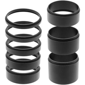 M42x0.75 Focal Length Extension Tube Kit 3/5/7/10/12/15/20/30mm for Astrophotography T Extension