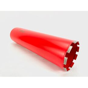 4.5" Inch Diamond Wet Core Drill Bit 1-1/4" Threaded by BLUEROCK Tools for Concrete Rebar Asphalt Brick Rock Masonry Hole Barrel Coring 4-1/2"