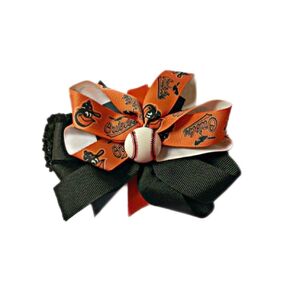 Orioles Baby Girl Boutique Bow Crocheted Headband