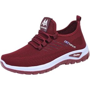 Women's Running Shoes, Breathable Soft-Soled Low-top Walking Training Shoes, Comfortable Outdoor Sports