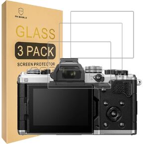 Mr.Shield Screen Protector compatible with Olympus OM System OM-3 [Tempered Glass] [3-PACK] [Japan Glass with 9H Hardness]