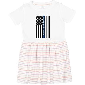 inktastic Police Officer Daddy Law Enforcement Toddler Dress