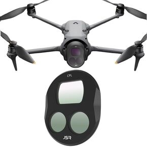 Lens Filter/Filter Set for DJI Mavic 4 Pro Drone Waterproof, Anti-Whiteout (CPL)