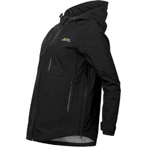 EverCrest Maternity Shell - The First-of-Its-Kind 4-in-1 Waterproof Maternity Jacket for Active, Outdoor Moms