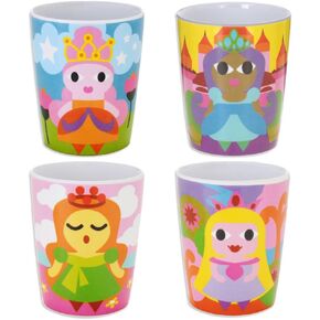 مجموعة عشاء الأطفال French Bull - BPA Free Children - مجموعة صفيحة 8 بوصات - مجموعة روك ، مجموعة من 4