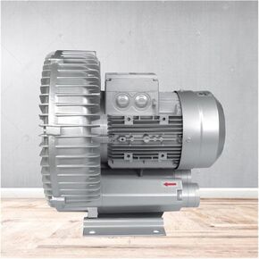 Vortex Ring Blower,Regenerative Blower, Regenerative Blower Single Phase 110V 50Hz Industrial Vacuum Pump Single Phase High-Pressure Vortex Ring Blower