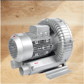 Vortex Ring Blower,Regenerative Blower, High-Pressure Regenerative Blower 110V 50Hz Industrial Vacuum Pump Regenerative Air Pump for Sewage Aeration(250W/0.33HP)(750W/1.01HP)
