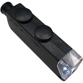 HTS Illuminated LED Handheld Microscope 60x - 100x Adjustable Zoom