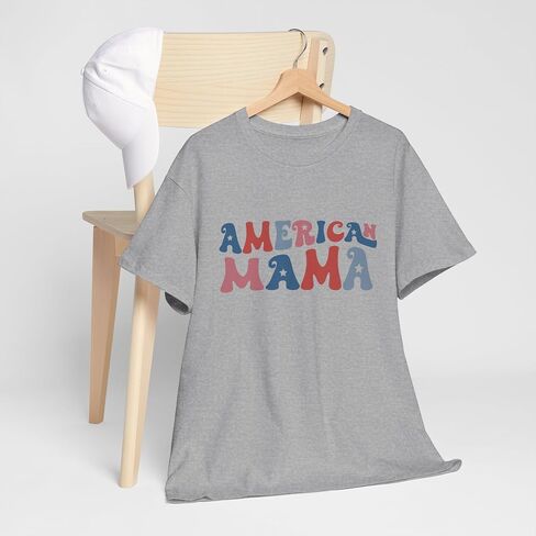 American Mama Babe 4th of July Matching Shirts Fourth of July Mother Daughter Tshirts Mama Mini Mommy and Me Matching Outfits in Saudi Arabia