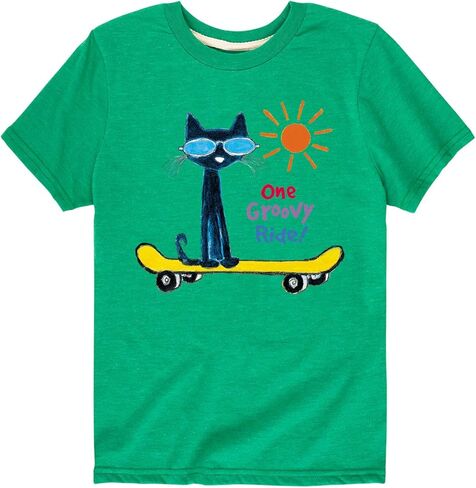 Pete the Cat - Ride One Groovey - Toddler Short Sleeve T -Shirt in Kuwait