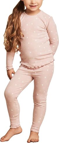 Barefoot Dreams Baby Girls' Ultra Soft Rib Toddler Set in Saudi Arabia
