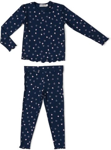 Barefoot Dreams Baby Girls' Ultra Soft Rib Toddler Set in Saudi Arabia