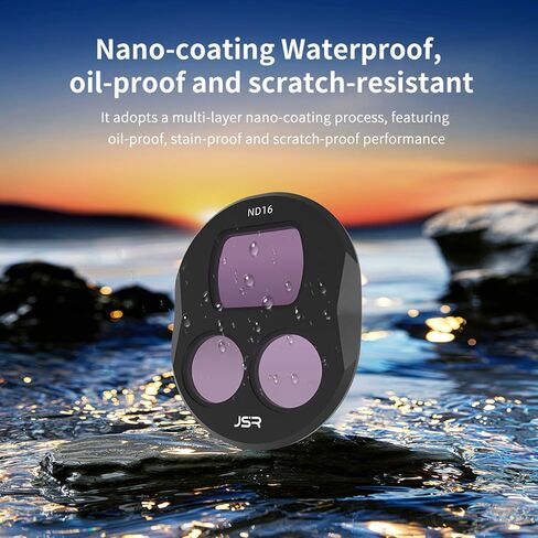 Lens Filter Kit for DJI Mavic 4 Pro UV CPL ND8 ND16 ND32 ND64 Protector Oil-Resistance Waterproof Photography Accessories in Saudi Arabia