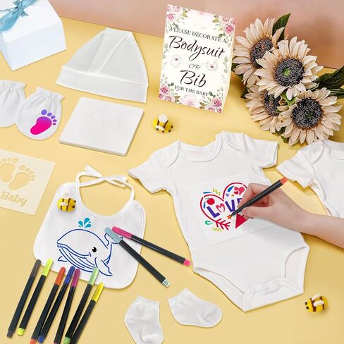 78pcs baby bib bodysuit baby set baby shup dame scl in Kuwait