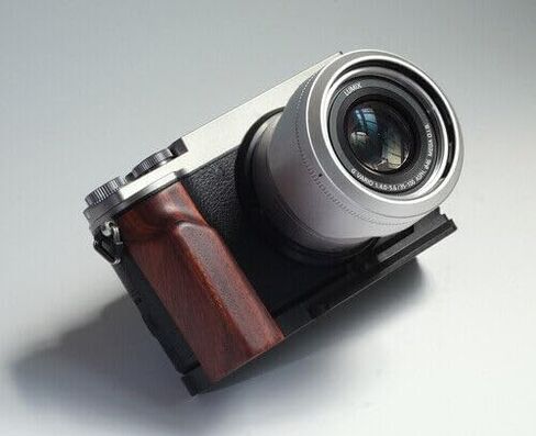 Ebony Walnut Wood Handle Grip with Alloy Base for GX9 Ultra Light Weight (Wallnut) in Kuwait