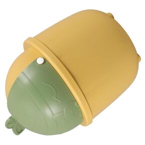 SECFOU Cute Mini Trash Can with Small Desktop Waste Basket for Office Kitchen Bathroom Car Sturdy Easy to Clean Adorable Design for Small Spaces
