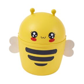 Zerodeko Mini Garbage Can Lid Lock Desk Trash Can Desktop Garbage Storage Small Wastebasket