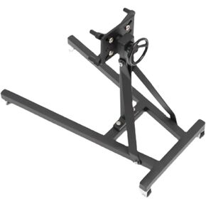 Simulation Model 1/10 Garage Series, Decorative Parts Decoration Engine Maintenance Flip Fe Engine Rotating Table For Beginnners DIY Use(B)