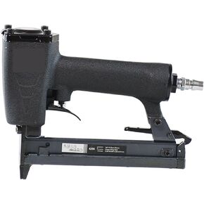 Pneumatic Nail Gun, Woodworking Iron Woven Furniture Aluminum Tube 6MM, Narrow Crown Stapler Rivet Tool 10-25MM Nail 425K For Beginnners DIY Use