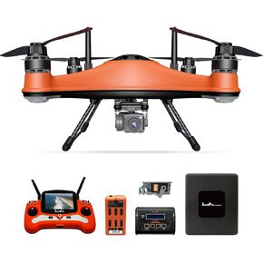 SwellPro FD3 Fisherman Fishing Drone - 4.4LBS Payload, 1.3KM Range, Auto Drop & Return, IP67 Waterproof, 4K Camera, Advanced Set for Adults