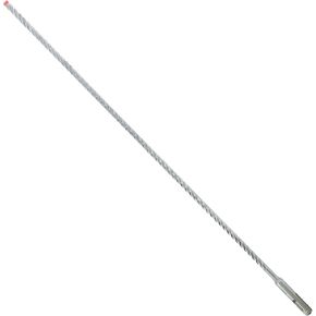 Diablo Rabar Demon SDS -Plus 4 قسمة كاملة كربيد مثقاب مطرقة بت - 1/4 "قطر ، 18" طول ، 16 "طول العمل - DMAPL4100