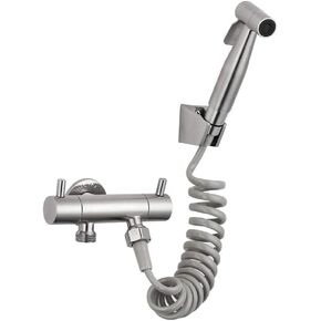 Toilet Spray Kit-Stainless Steel ToiletSprayer Spray Gun Companion Set Bathroom Wall Mounted